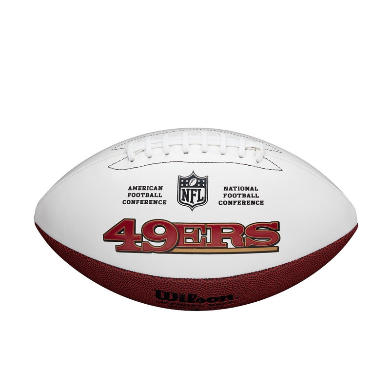 Wilson San Francisco 49ers Full Size Autographable Football