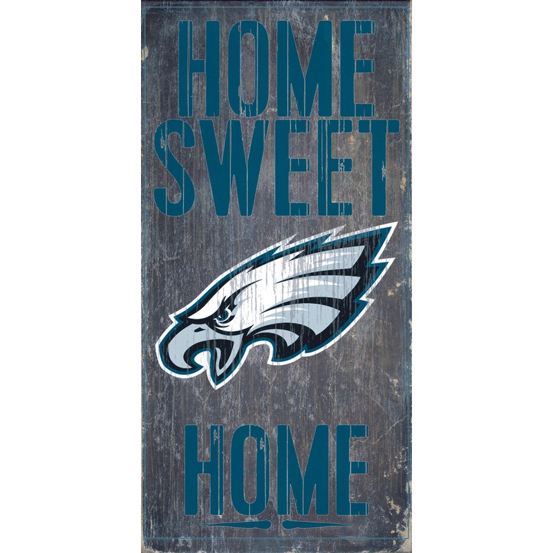 Fan Creations Philadelphia Eagles Home Sweet Home Wood Sign 6×12