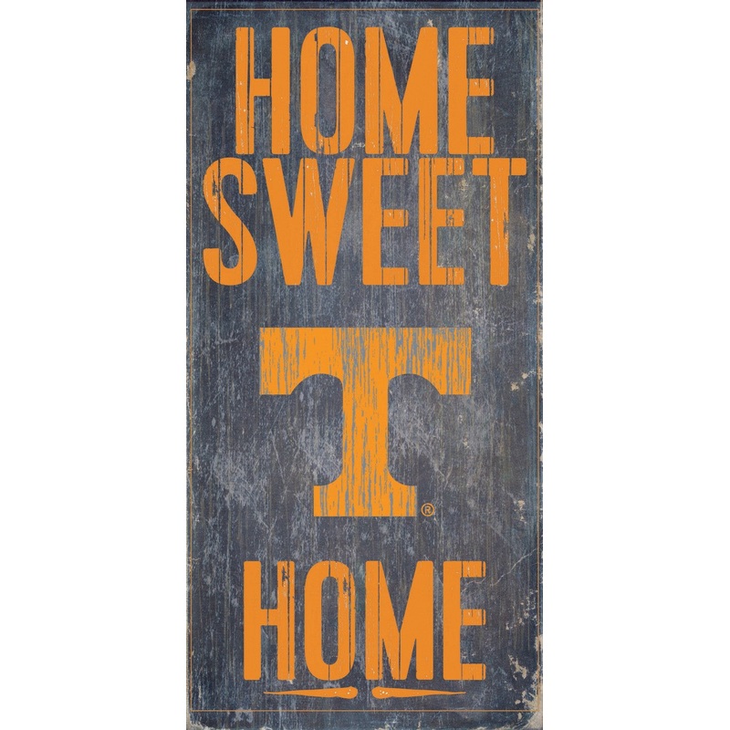 Fan Creations Tennessee Volunteers Home Sweet Home Wood Sign 6×12