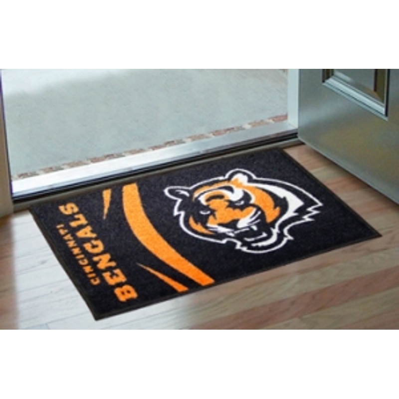 Fanmats Cincinnati Bengals Starter Style Logo Design Rug