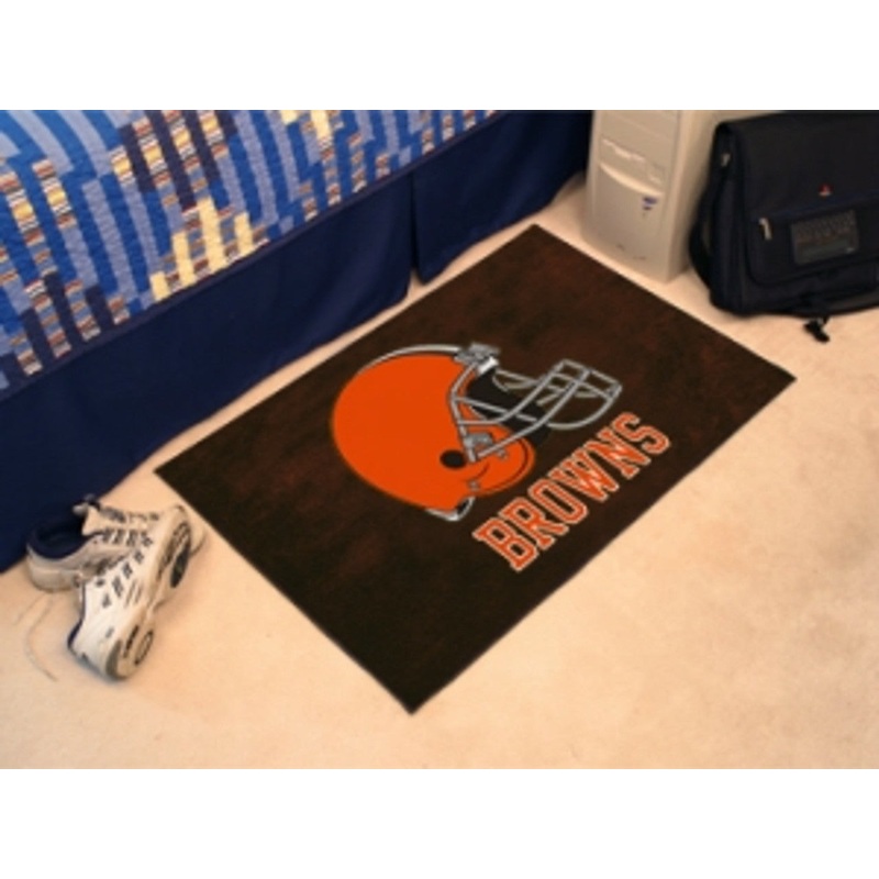 Fanmats Cleveland Browns Starter Style Helmet Design Rug