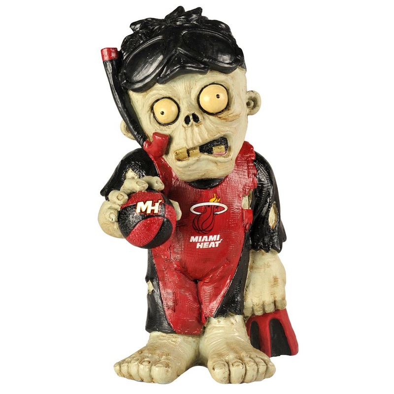 Forever Collectibles Miami Heat Thematic Zombie Figurine