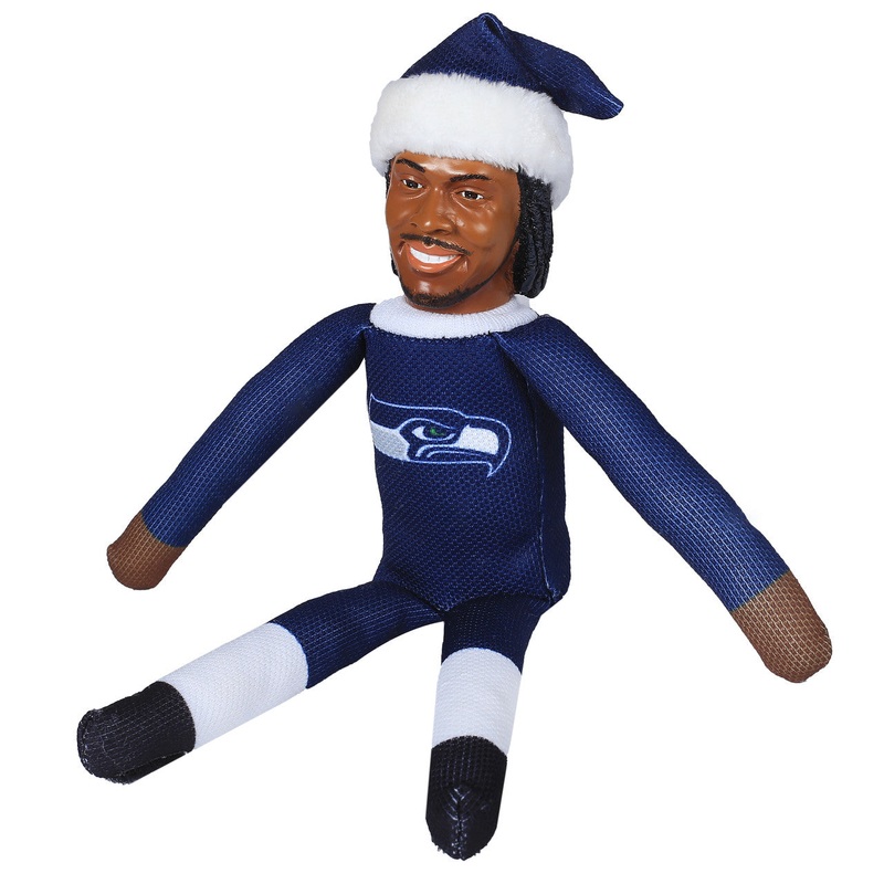 Forever Collectibles Seattle Seahawks Richard Sherman Plush Elf