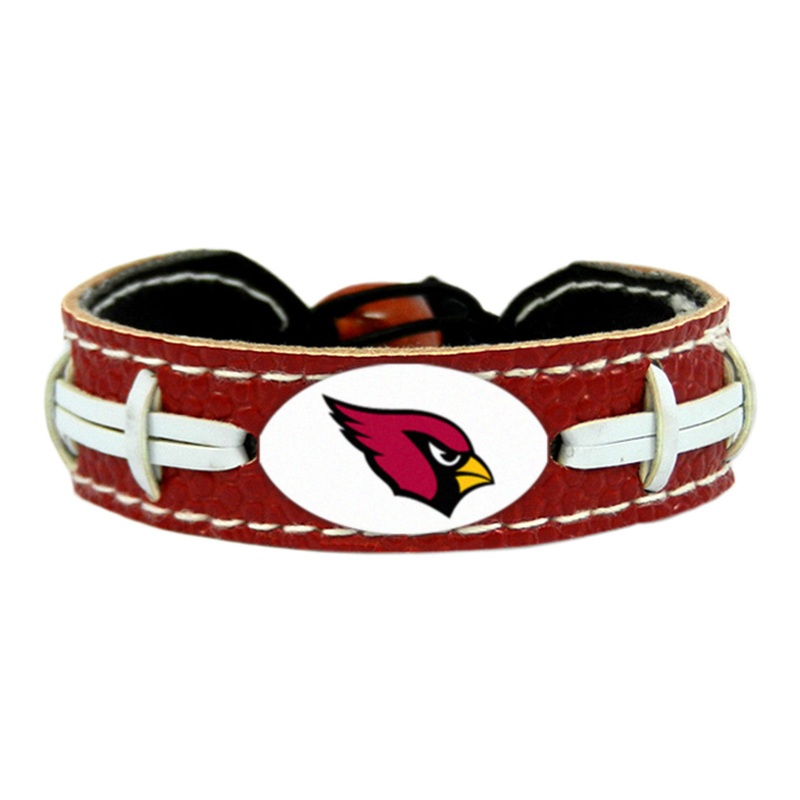 Gamewear Arizona Cardinals Team Color Football Bracelet