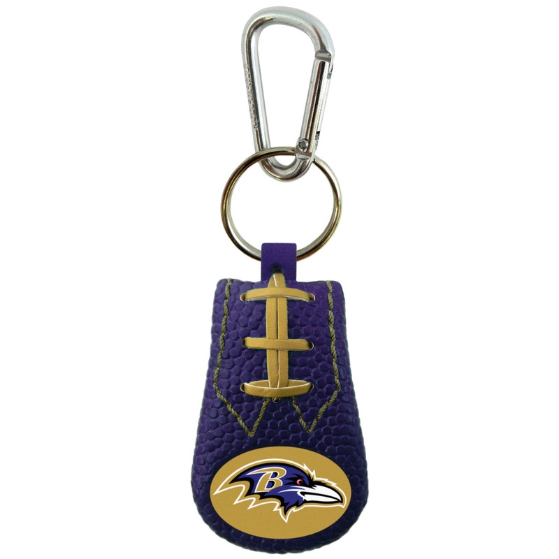 Gamewear Baltimore Ravens Team Color Football Keychain