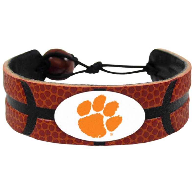 Gamewear Clemson Tigers Classic Basketball Bracelet