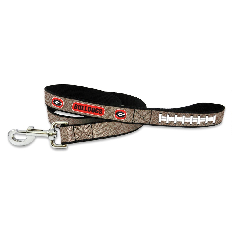 Gamewear Georgia Bulldogs Reflective Football Pet Leash Size Large