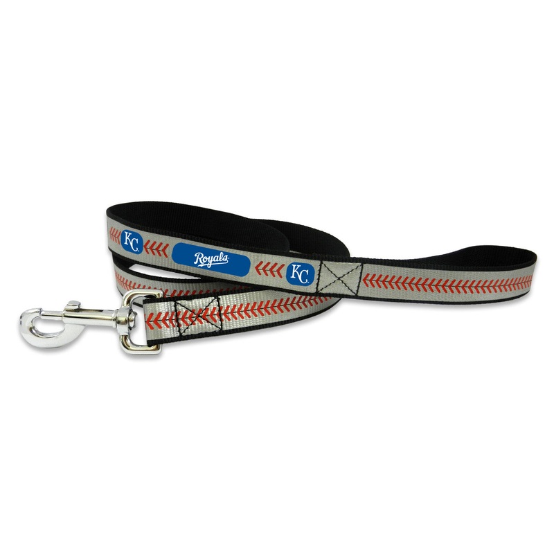 Gamewear Kansas City Royals Reflective Baseball Leash Size Small