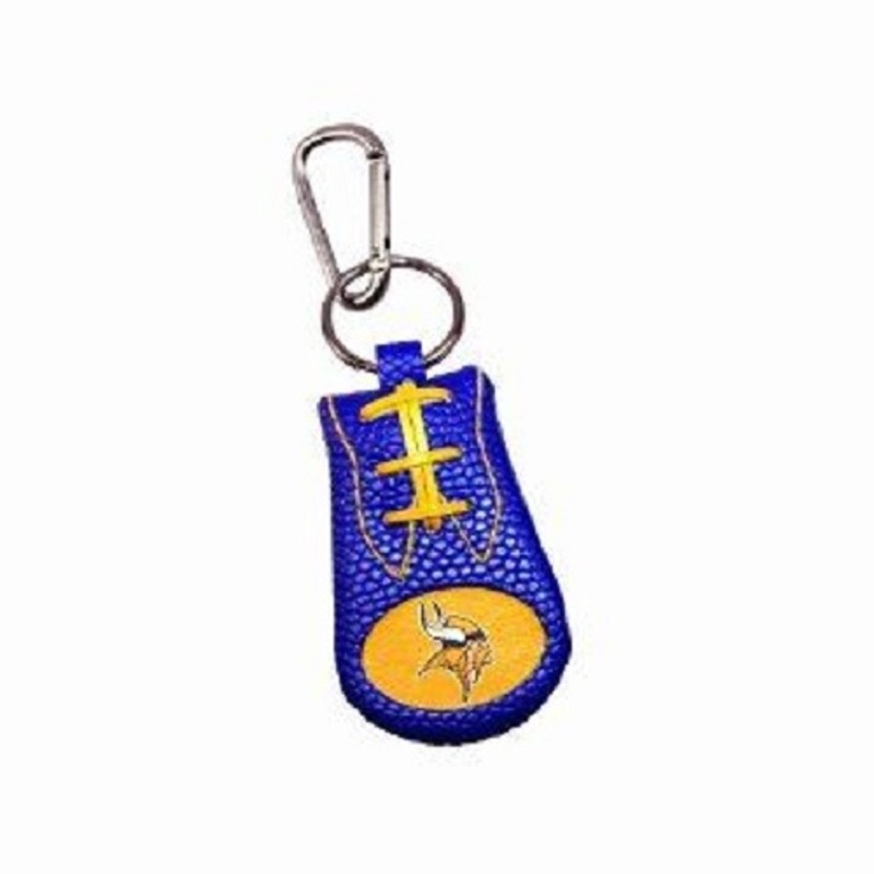 Gamewear Minnesota Vikings Team Color Football Keychain