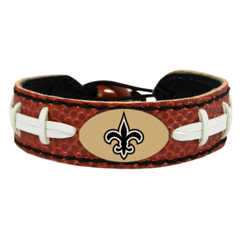 Gamewear New Orleans Saints Classic Football Bracelet