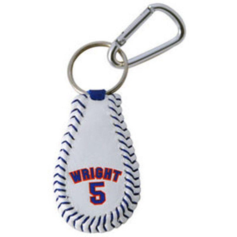 Gamewear New York Mets Classic Baseball Keychain David Wright