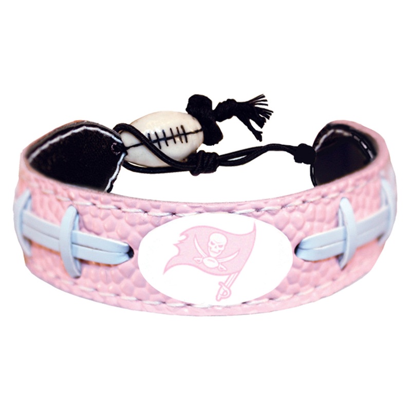 Gamewear Tampa Bay Buccaneers Pink Classic Football Bracelet
