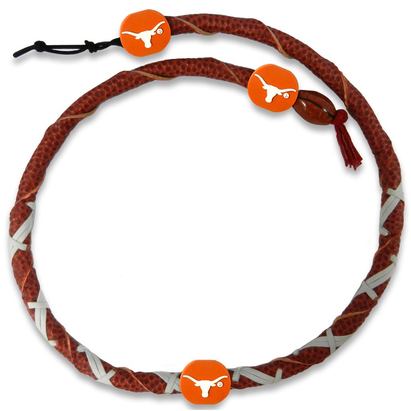 Gamewear Texas Longhorns Spiral Football Necklace