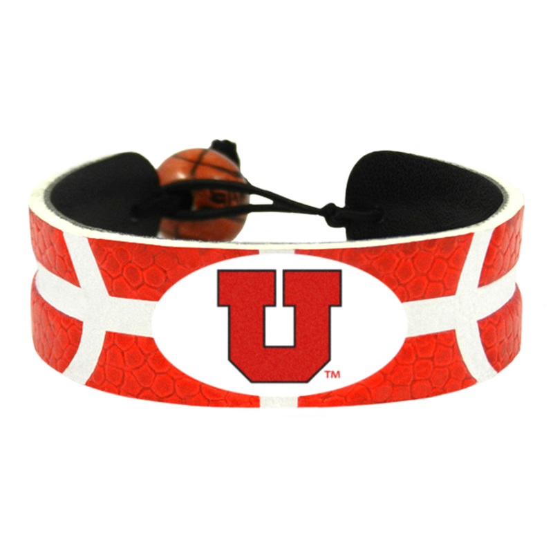 Gamewear Utah Utes Team Color Basketball Bracelet