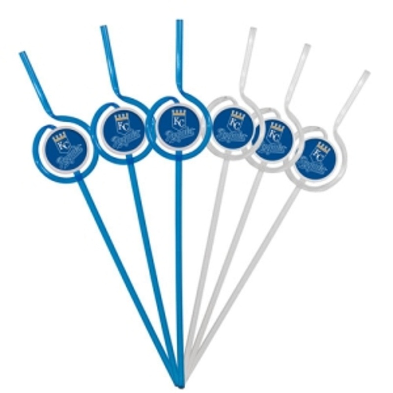 Pangea Brands Kansas City Royals Team Sipper Straws