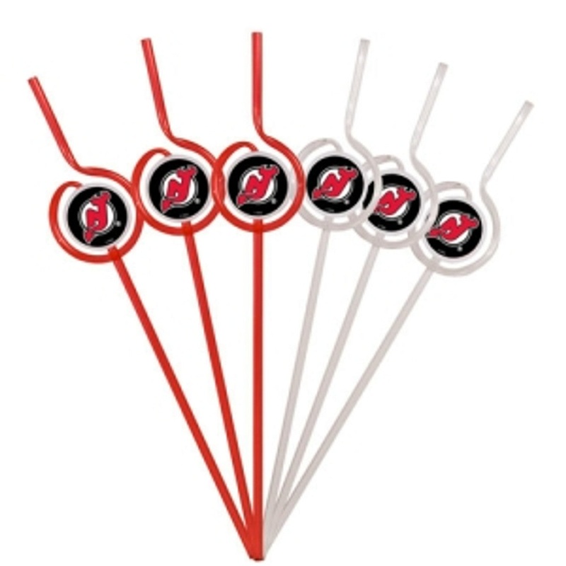 Pangea Brands New Jersey Devils Team Sipper Straws