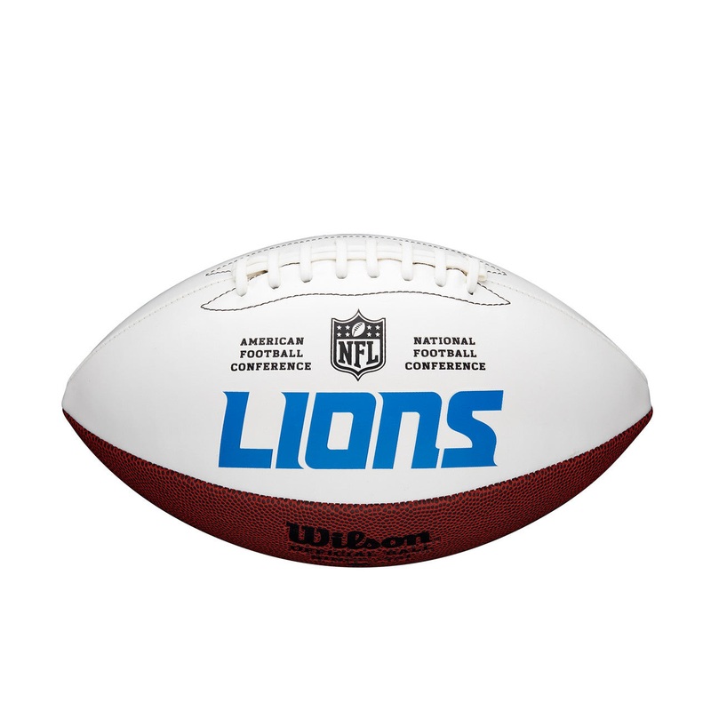 Wilson Detroit Lions Full Size Autographable Football