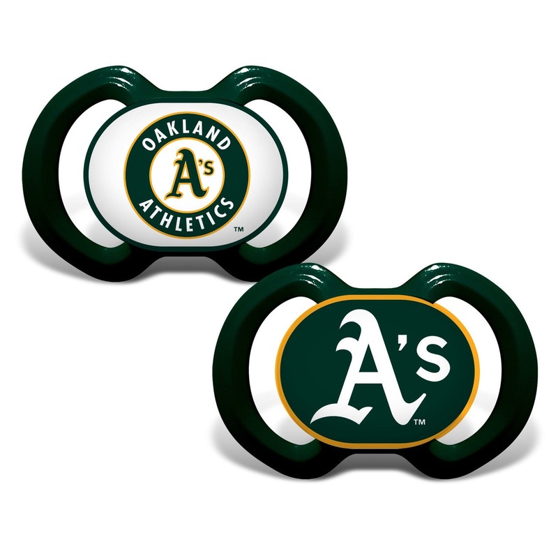 Baby Fanatic Oakland Athletics Pacifier 2 Pack