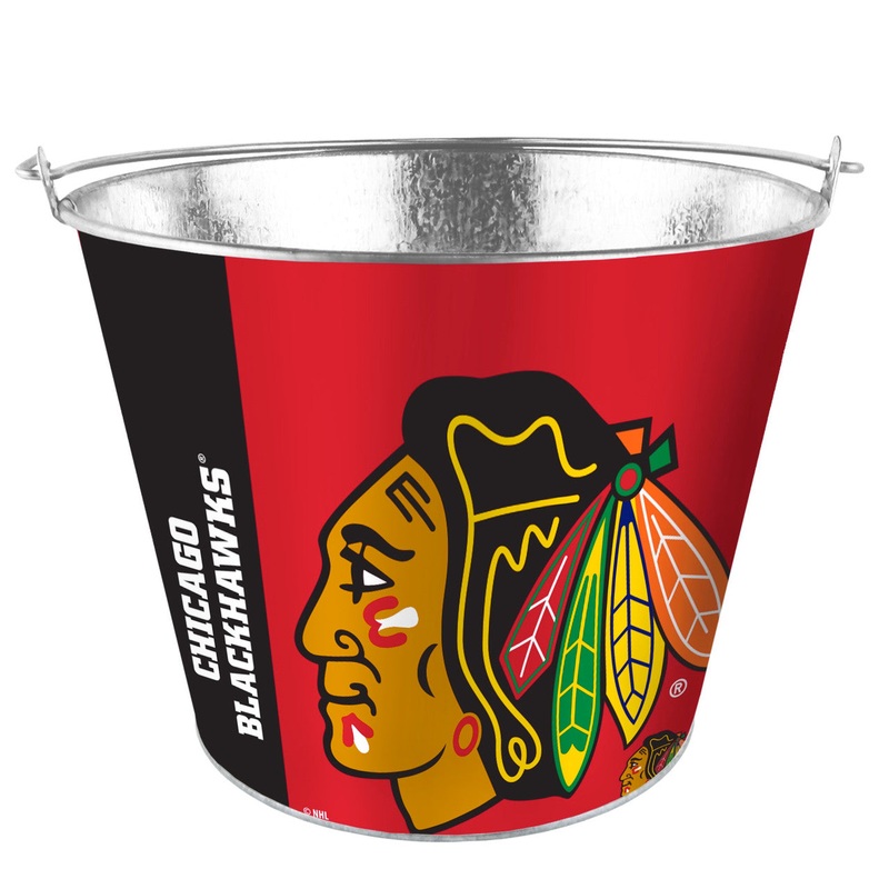 BOELTER Chicago Blackhawks 5 Quart Hype Design Bucket