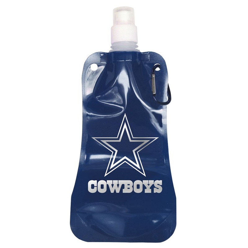 BOELTER Dallas Cowboys Foldable 16oz Water Bottle