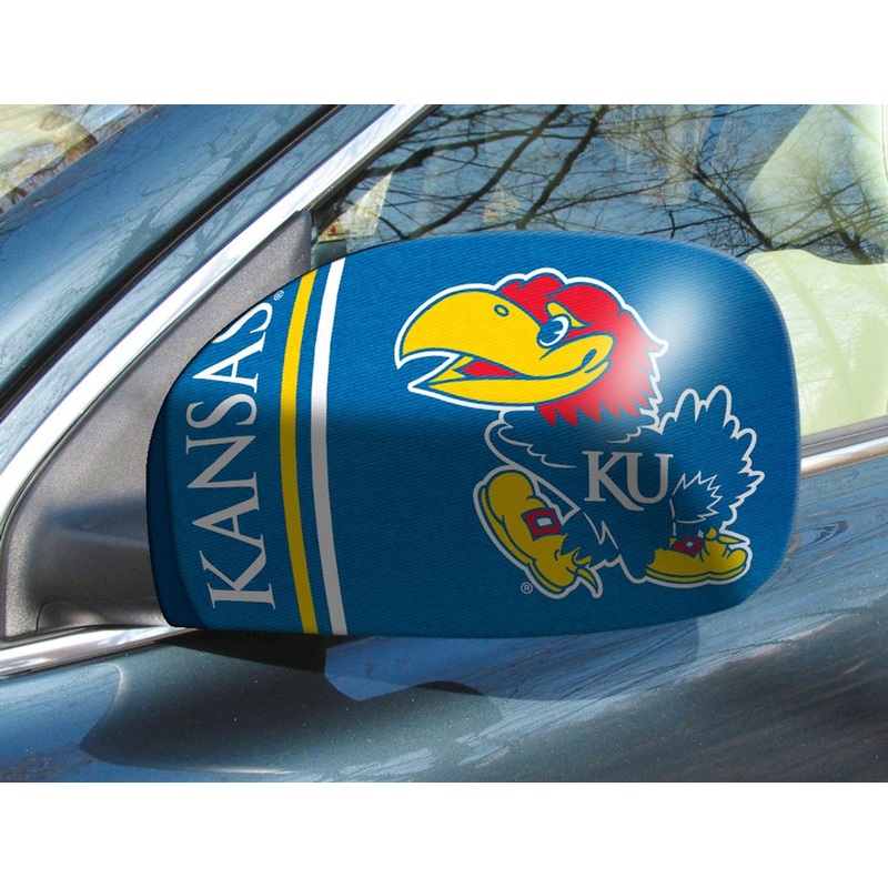 Fanmats Kansas Jayhawks Mirror Cover Small