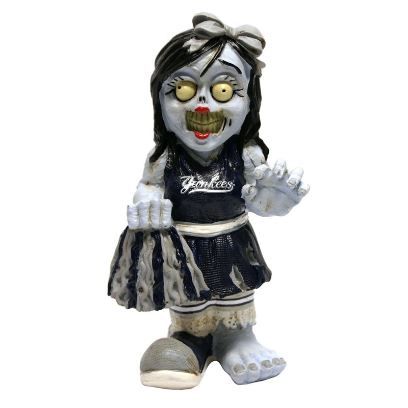 Forever Collectibles New York Yankees Zombie Cheerleader Figurine