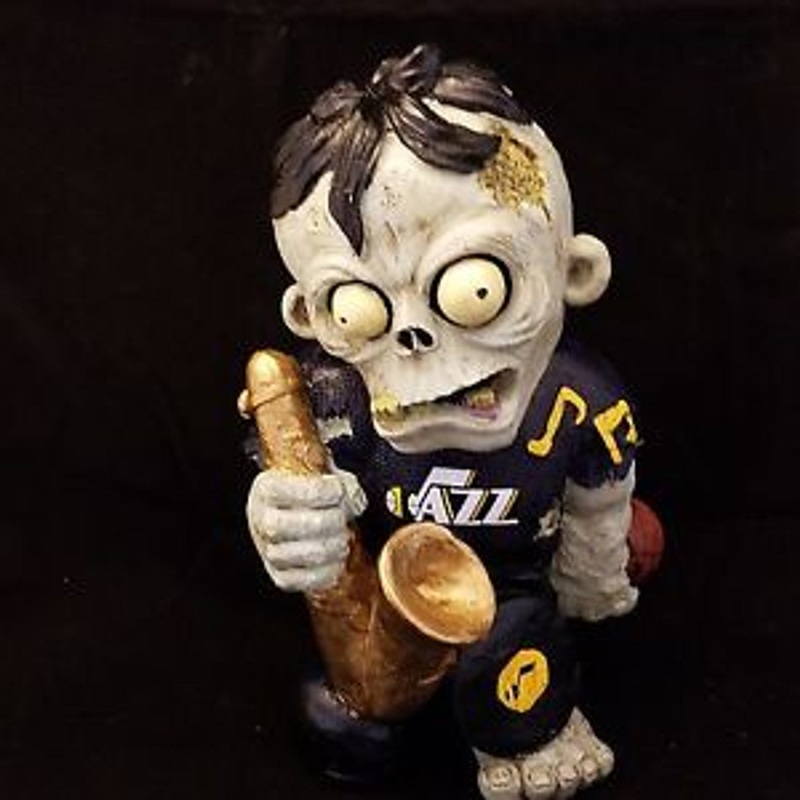 Forever Collectibles Utah Jazz Zombie Thematic Figurine