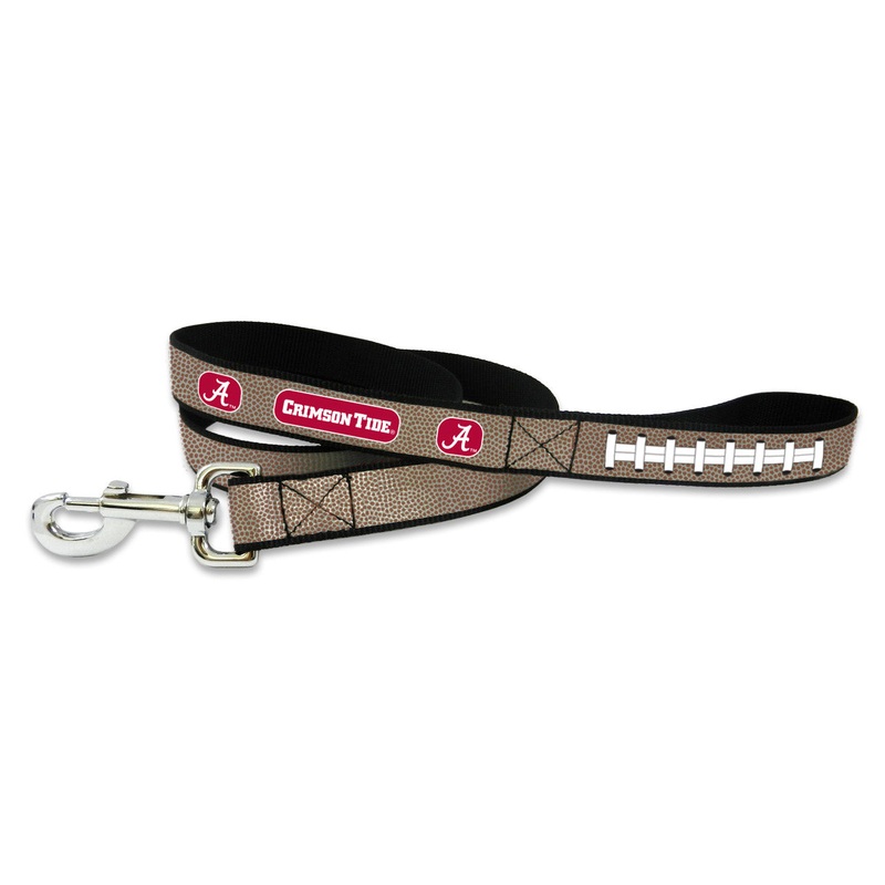 Gamewear Alabama Crimson Tide Pet Reflective Alternate Football Pet Leash Size Large