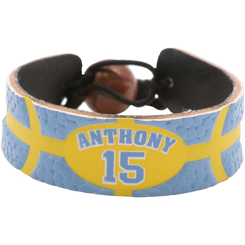 Gamewear Denver Nuggets Team Color Basketball Bracelet Carmelo Anthony