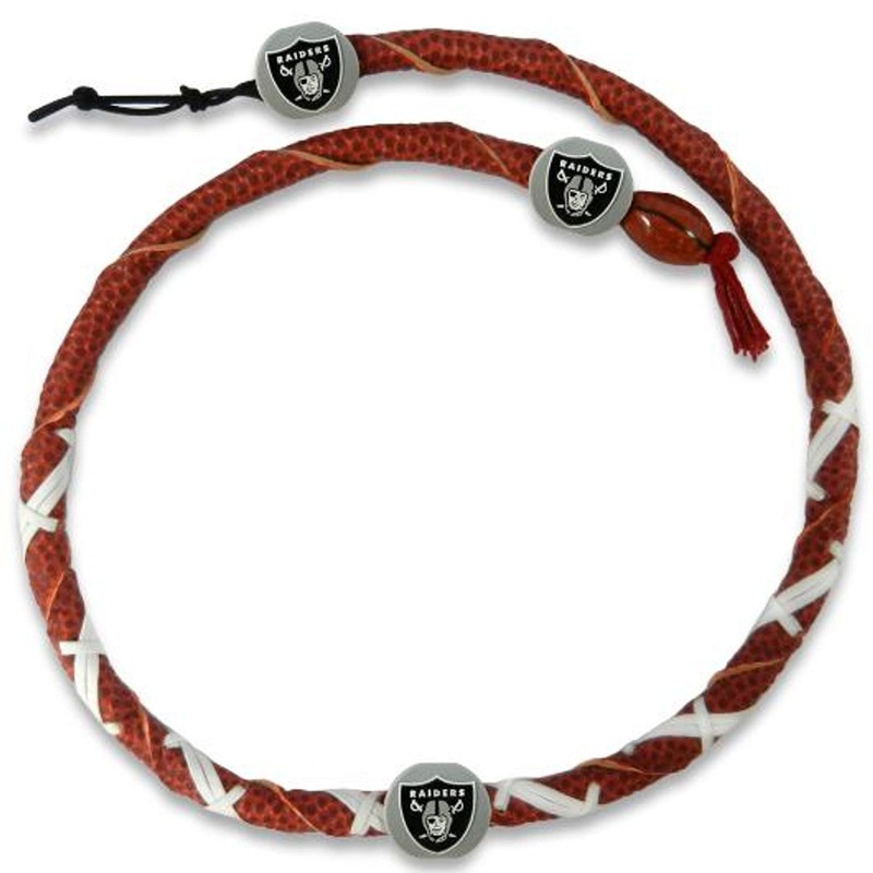 Gamewear Las Vegas Raiders Spiral Football Necklace