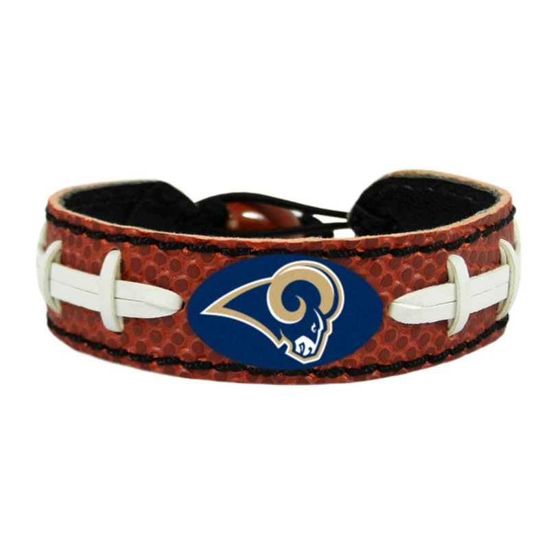 Gamewear Los Angeles Rams Classic Football Vintage Team Colors Bracelet