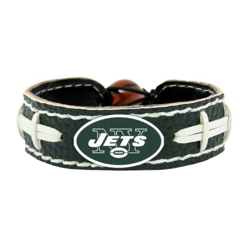Gamewear New York Jets Team Color Football Bracelet