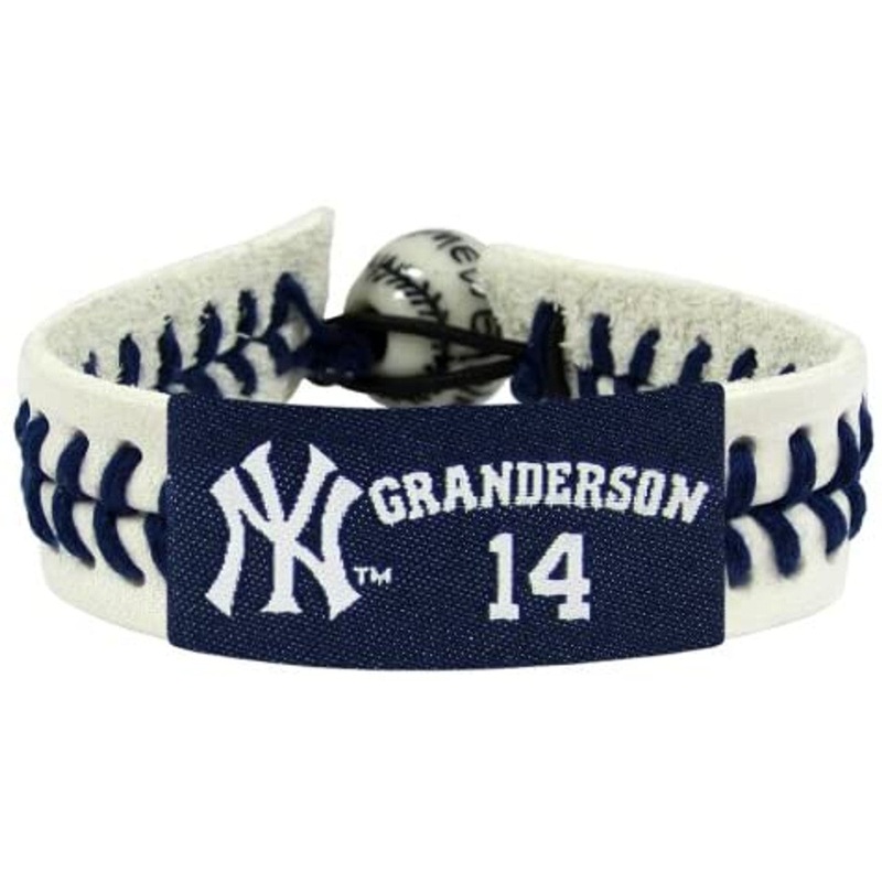 Gamewear New York Yankees Genuine Baseball Bracelet Curtis Granderson