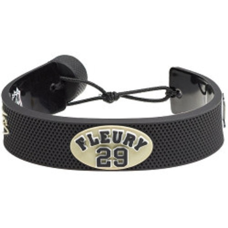 Gamewear Pittsburgh Penguins Team Color Bracelet Jersey Marc-Andre Fleury