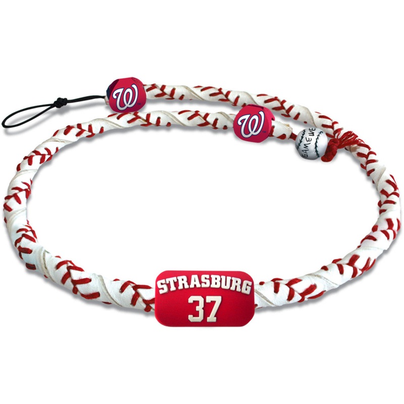 Gamewear Washington Nationals Frozen Rope Classic Baseball Necklace Stephen Strasburg