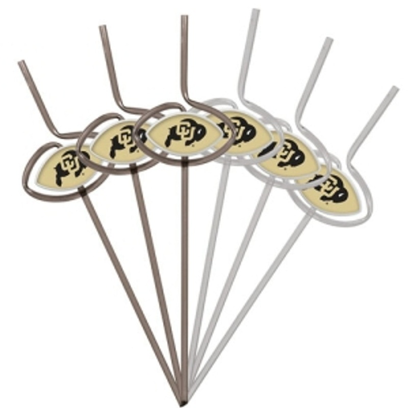 Pangea Brands Colorado Buffaloes Team Sipper Straws