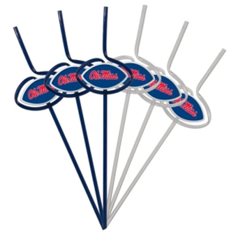 Pangea Brands Mississippi Rebels Team Sipper Straws