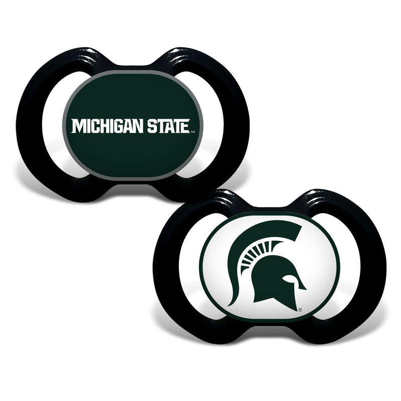 Baby Fanatic Michigan State Spartans Pacifier 2 Pack