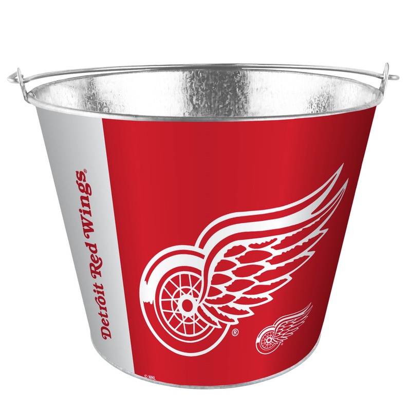 BOELTER Detroit Red Wings 5 Quart Hype Design Bucket