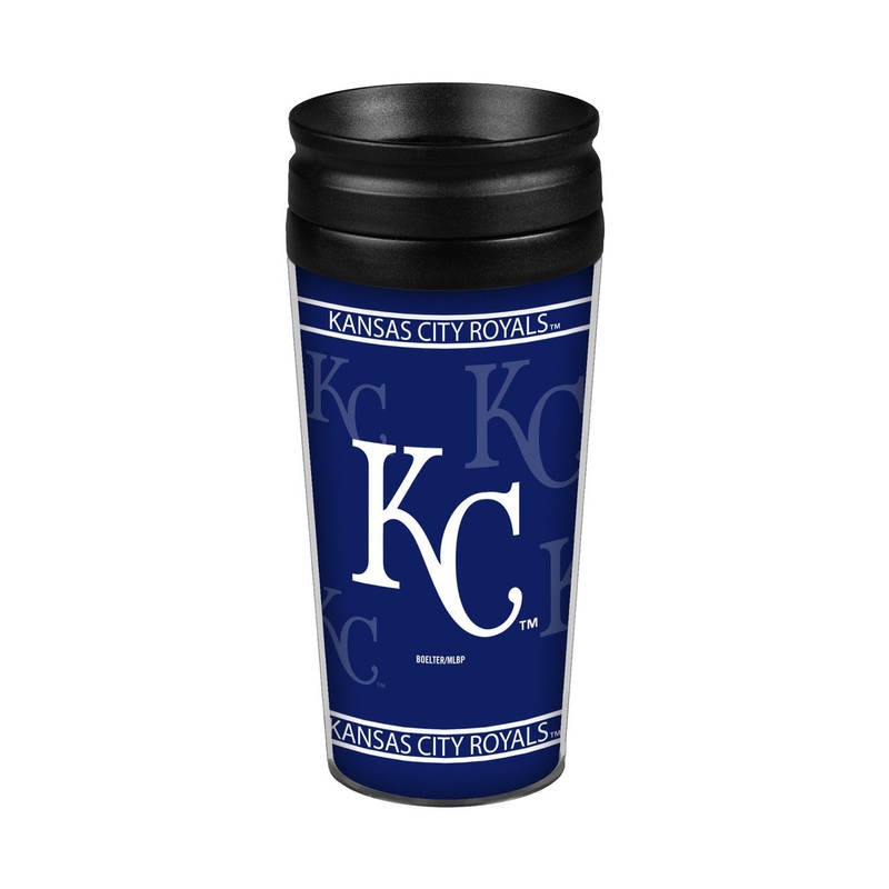 BOELTER Kansas City Royals 14oz. Full Wrap Travel Mug