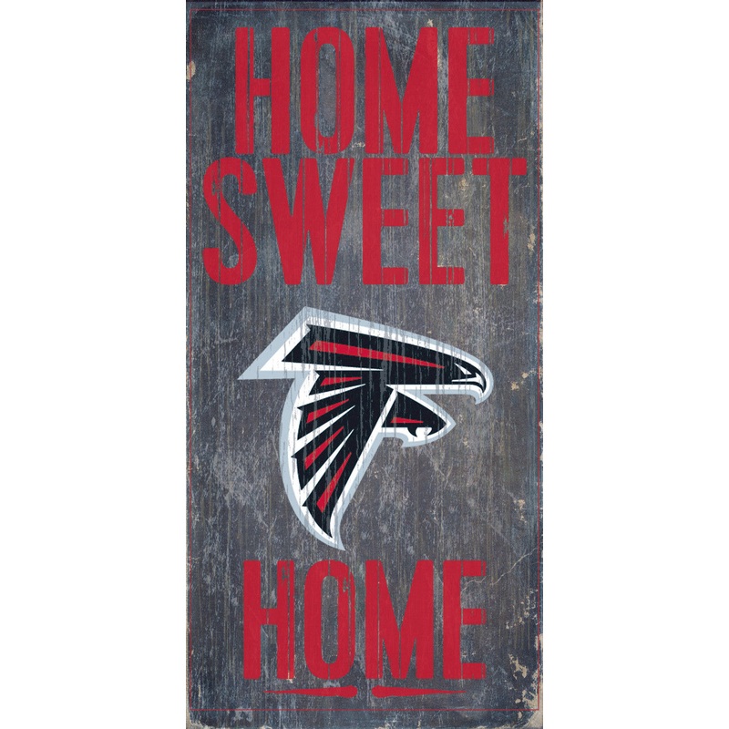 Fan Creations Atlanta Falcons Home Sweet Home Wood Sign 6×12
