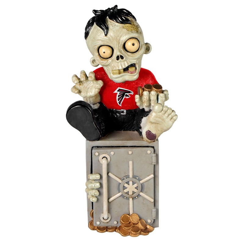 Forever Collectibles Atlanta Falcons Zombie Bank Figurine