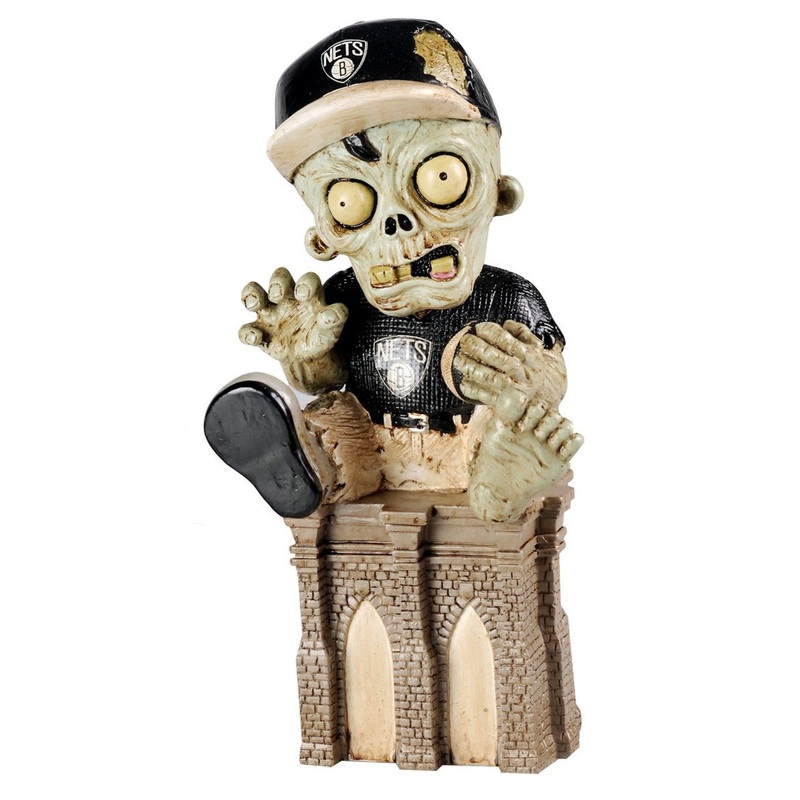 Forever Collectibles Brooklyn Nets Thematic Zombie Figurine