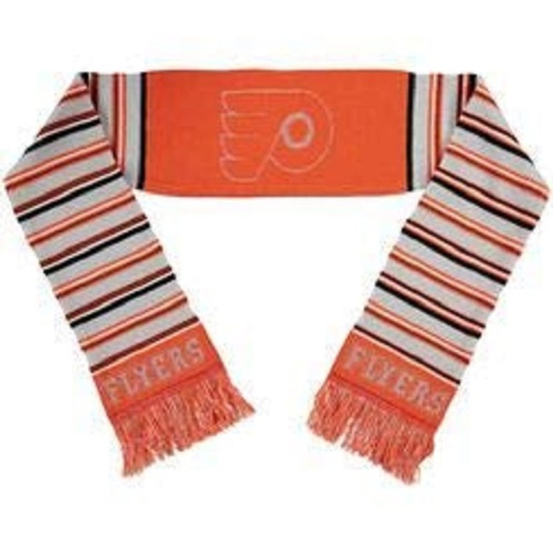 Forever Collectibles Philadelphia Flyers Glitter Stripe Scarf