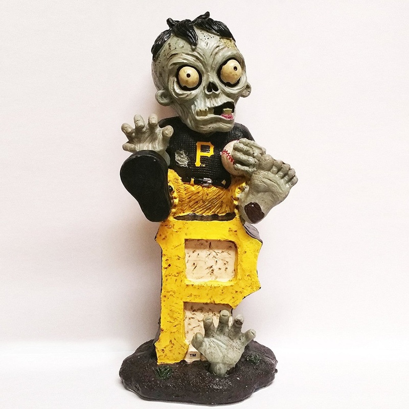 Forever Collectibles Pittsburgh Pirates Zombie On Logo Figurine