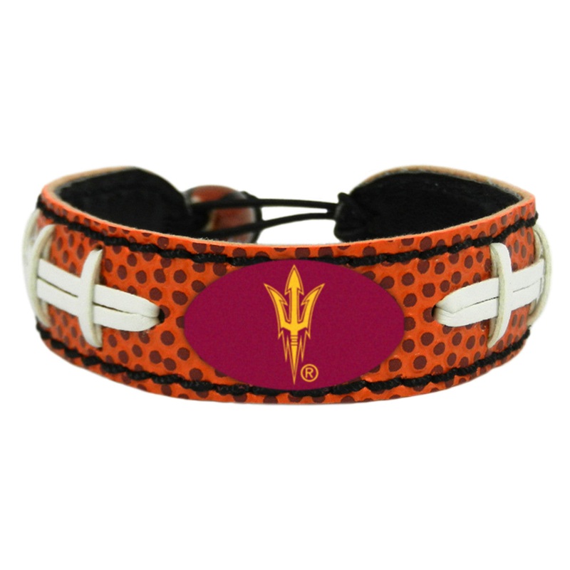 Gamewear Arizona State Sun Devils Classic Football Pitchfork Logo Bracelet