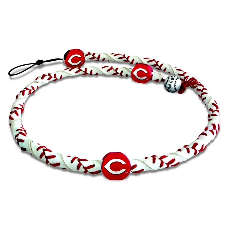 Gamewear Cincinnati Reds Frozen Rope Baseball Necklace