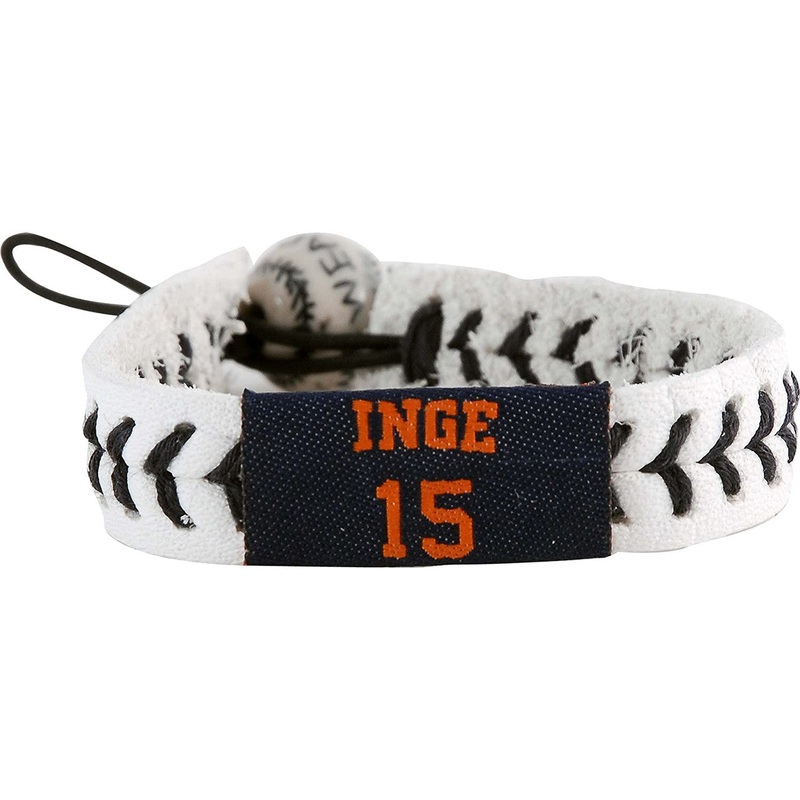 Gamewear Detroit Tigers Genuine Baseball Bracelet Brandon Inge