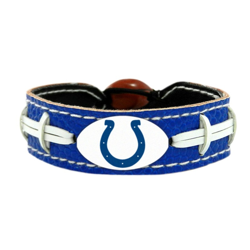 Gamewear Indianapolis Colts Team Color Football Bracelet