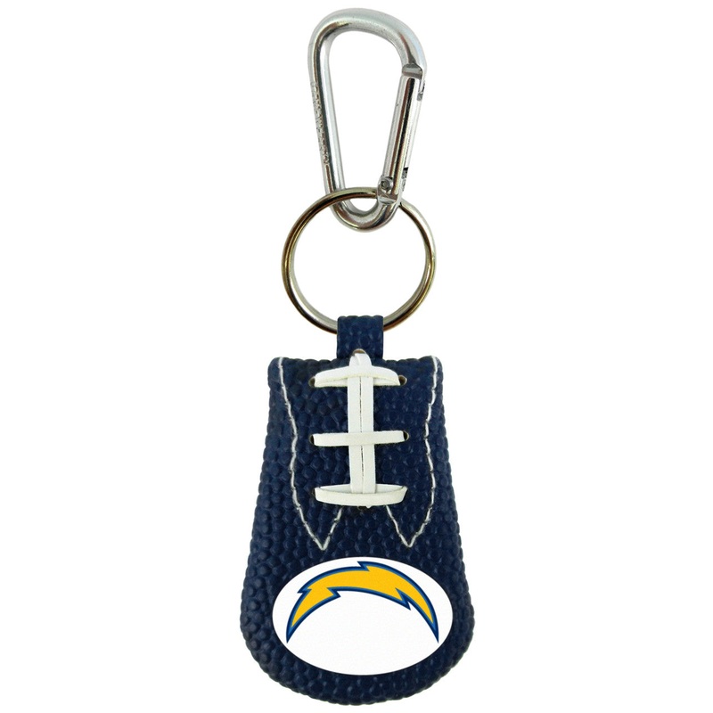 Gamewear Los Angeles Chargers Team Color Football Keychain